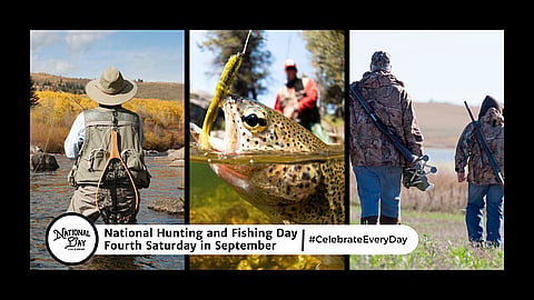 NATIONAL HUNTING AND FISHING DAY | Fourth Saturday in September