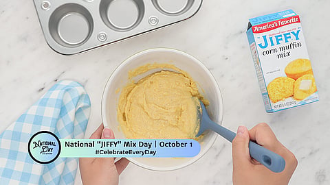 NATIONAL JIFFY MIX DAY | October 1
