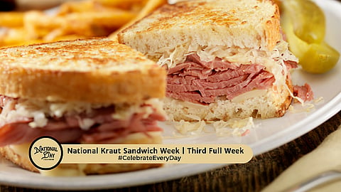 National Kraut Sandwich Week