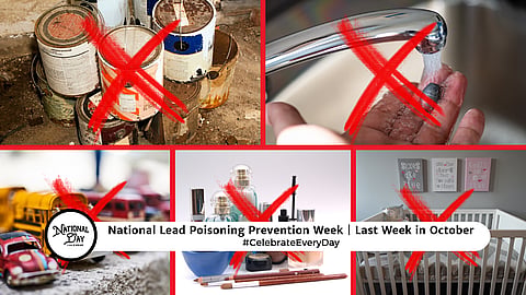 National Lead Poisoning Prevention Week