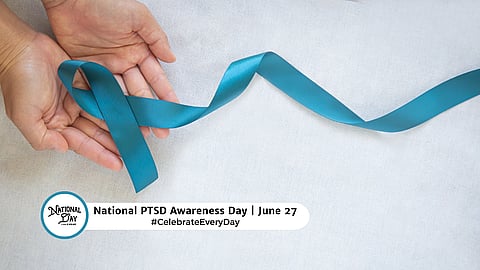 NATIONAL PTSD AWARENESS DAY  June 27