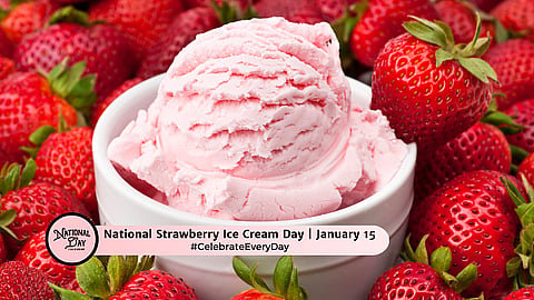 National Strawberry Ice Cream Day