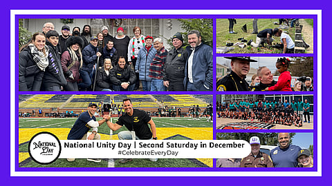NATIONAL UNITY DAY | Second Saturday in December