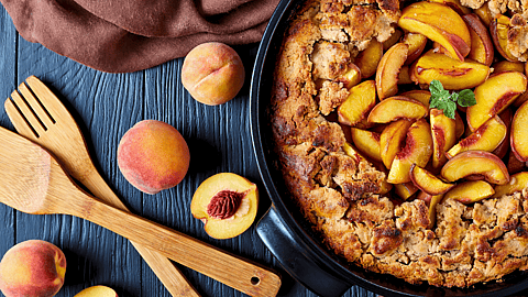 NATIONAL PEACH COBBLER DAY  April 13