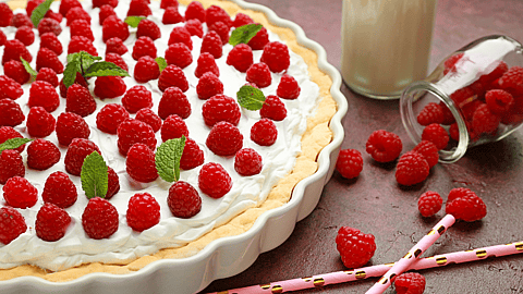 NATIONAL RASPBERRY CREAM PIE DAY  August 1