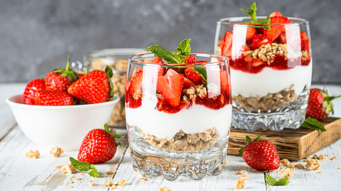 NATIONAL STRAWBERRY PARFAIT DAY  June 25
