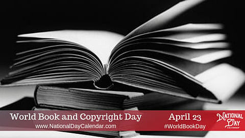 World Book and Copyright Day - April 23