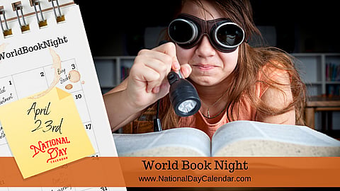 World Book Night - April 23rd