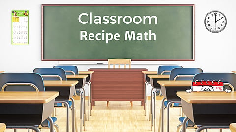 August Classroom - Recipe Math