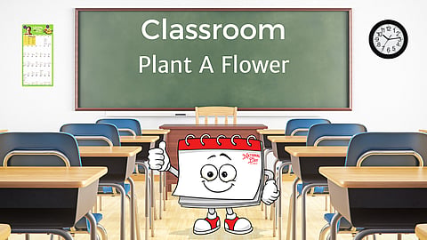March Classroom -  Flowers