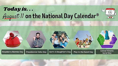 August 11, 2023 on the National Day Calendar