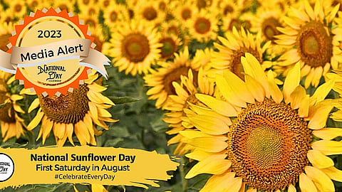 MEDIA ALERT | NEW DAY PROCLAMATION | NATIONAL SUNFLOWER DAY | First Saturday in June
