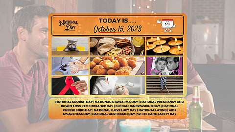 October 15, 2023 on the National Day Calendar®