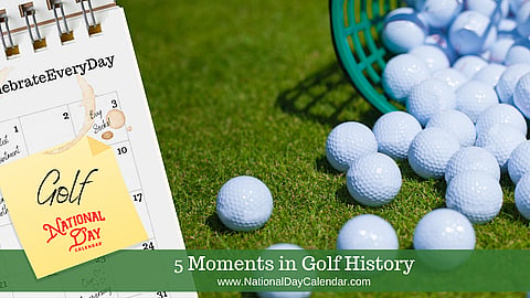 5 Moments in Golf History