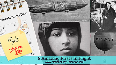 8 Amazing Firsts in Flight