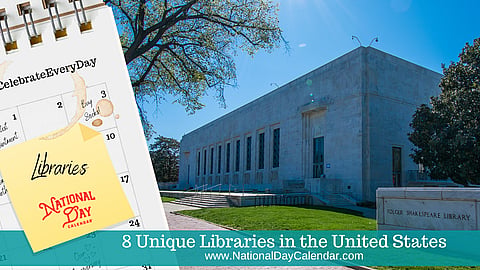 8 Unique Libraries in the United States