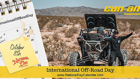 International Off-Road Day - October 8
