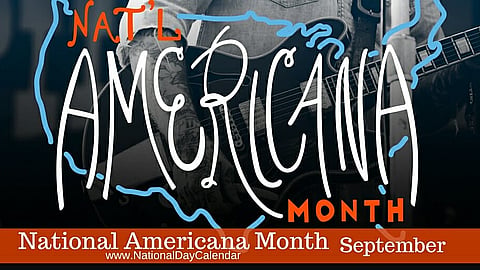 National Americana Month - September