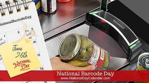 National Barcode Day - June 26