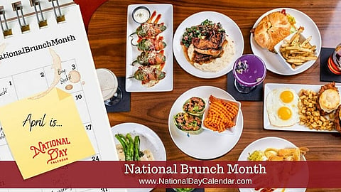 National Brunch Month - April