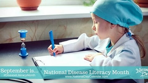 National Disease Literacy Month