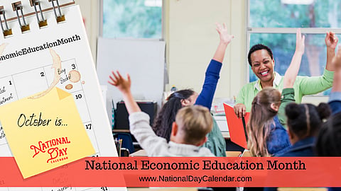 National Economic Education Month - October