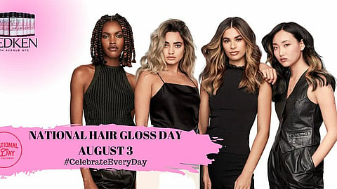 NATIONAL HAIR GLOSS DAY | August 3
