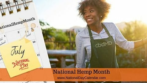 National Hemp Month - July