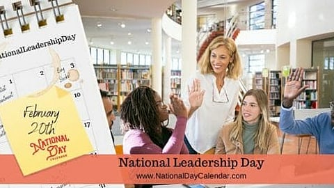 National Leadership Day - February 20
