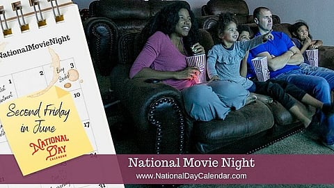 National Movie Night - Second Friday in June
