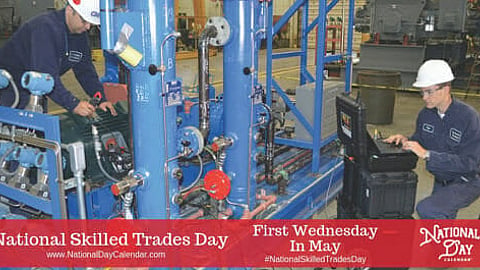 National Skilled Trades Day - First Wednesday in May