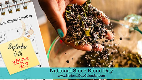 National Spice Blend Day - September 4