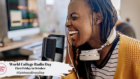 World College Radio Day | First Friday in October