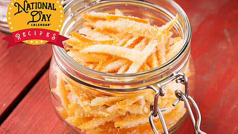 Devine Candied Orange Peel recipe