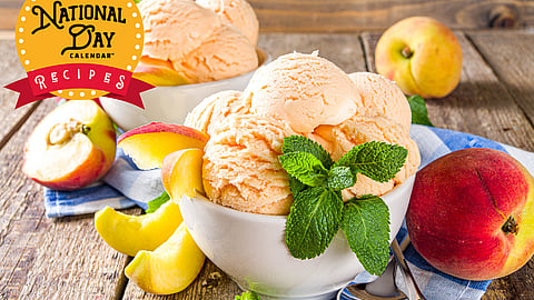 Peach Ice Cream