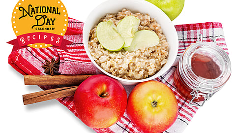 Peanut Butter Apple Overnight Oats