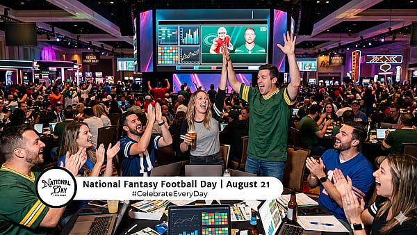 NATIONAL FANTASY FOOTBALL DRAFT DAY - August 21, 2026 - National Day ...