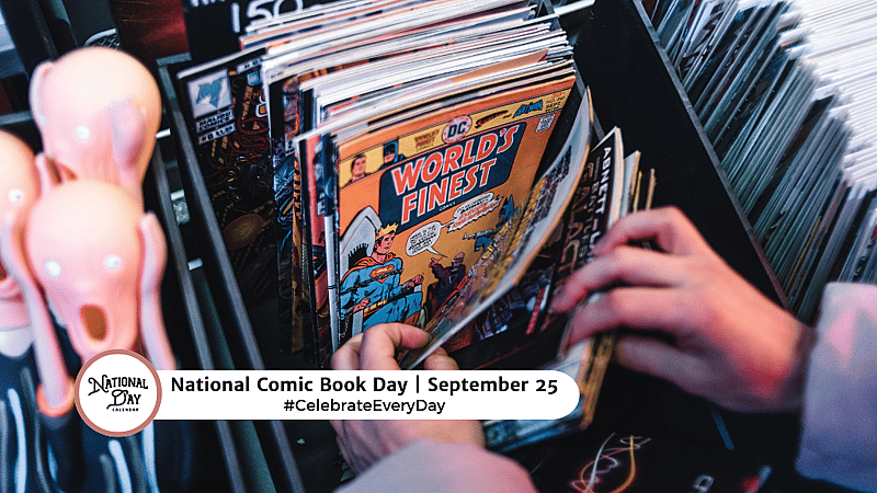 NATIONAL COMIC BOOK DAY - September 25, 2026 - National Day Calendar