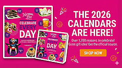 2026 National Day Wall And Desk Calendar