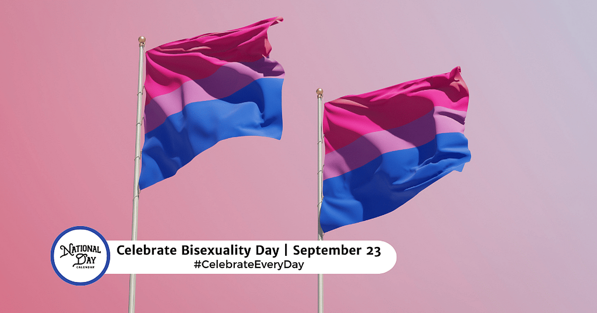 CELEBRATE BISEXUALITY DAY - September 23, 2026 - National Day Calendar