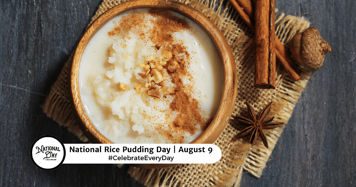National Rice Pudding Day