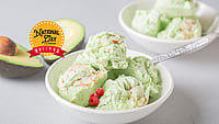 Raspberry Avocado Ice Cream