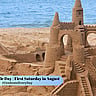 Sandcastle Day | First Saturday in August