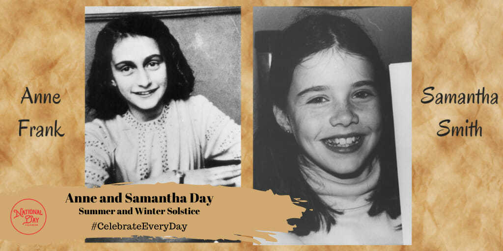 Anne and Samantha Day | Summer & Winter Solstice