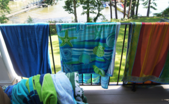 Hanging Towel, Towel As Shade