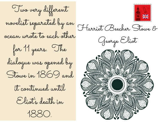 5 Famous People Who Were Pen Pals - Harriet Beecher Stowe and George Eliot