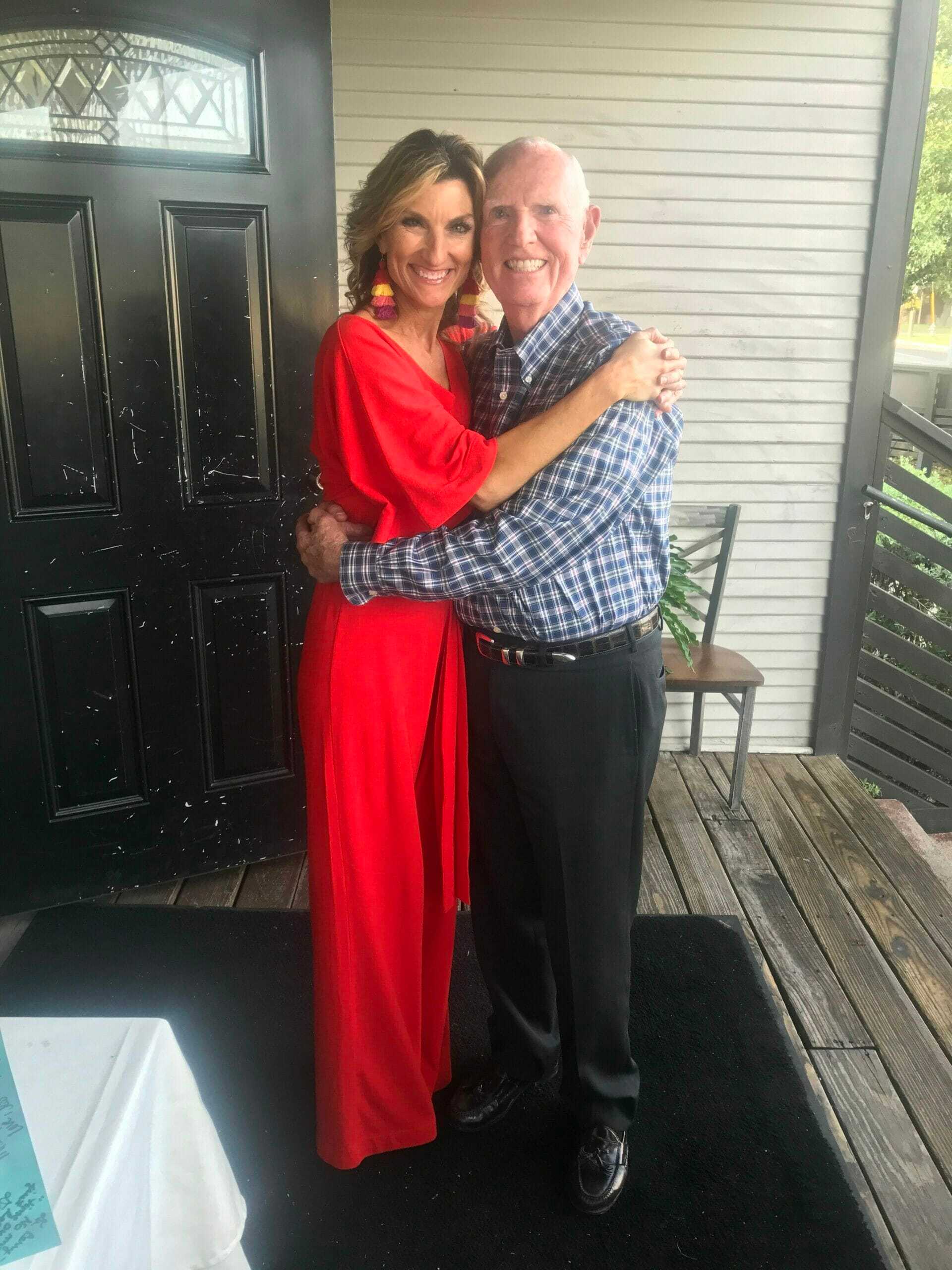 Jennifer Monroe and her Dad