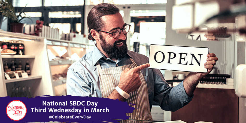 National SBDC Day | Third Wednesday in March