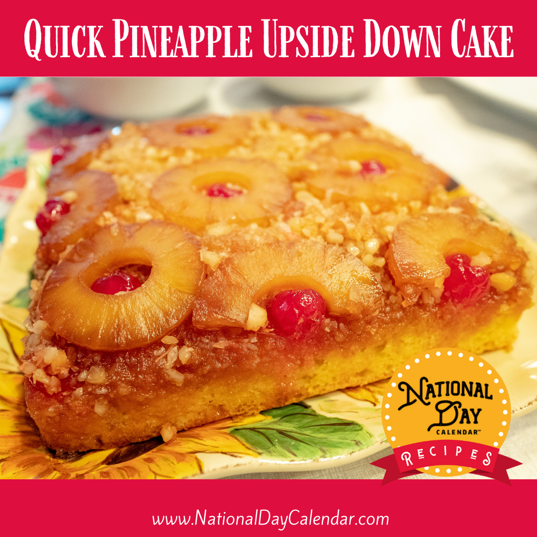 Quick Pineapple Upside Down Cake recipe