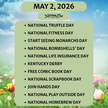 May 2, 2026 on the National Day Calendar